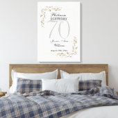 Toile Posh 70e anniversaire Platinum (Insitu(Chambre))