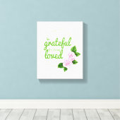 Toile positif good vibes citations pour acceptation de s (Insitu (Plancher de Bois))