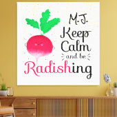 Toile Positive Food Art, Puns et Citations - Punny Garde (Insitu(Salon))