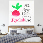 Toile Positive Food Art, Puns et Citations - Punny Garde (Insitu(Chambre))