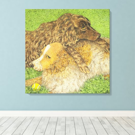 Toile Possession (Insitu (Plancher de Bois))