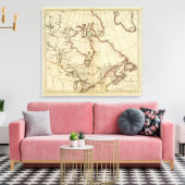 Toile Possessions britanniques en Amérique du Nord (Insitu(Salon))