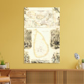 Toile Possessions britanniques en mer d'Inde (Insitu(Salon))