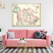 Toile Possessions britanniques, russes et danoises (Insitu(Salon))