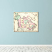 Toile Possessions britanniques, russes et danoises (Insitu (Plancher de Bois))