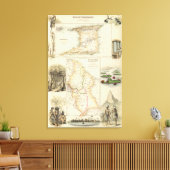 Toile Possessions britanniques sur la côte nord-est (Insitu(Salon))