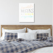 Toile Possibilité Commence Avec Votre Imagination (Insitu(Chambre))