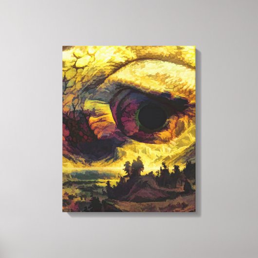 Toile Post impressionnisme Paysage fin Art Abstrait (Recto)