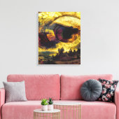 Toile Post impressionnisme Paysage fin Art Abstrait (Insitu(Salon))