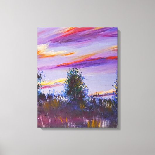Toile Post impressionnisme personnalisé Art du paysage (Recto)