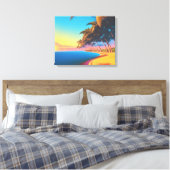 Toile Postal de los 80s (Insitu(Chambre))