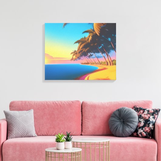 Toile Postal de los 80s (Insitu(Salon))