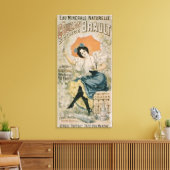Toile Poster advertising 'Brault Natural Mineral Water f (Insitu(Salon))