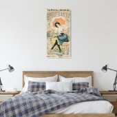 Toile Poster advertising 'Brault Natural Mineral Water f (Insitu(Chambre))