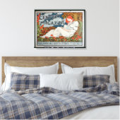 Toile Poster advertising 'Century Magazine', Midsummer H (Insitu(Chambre))
