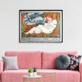 Toile Poster advertising 'Century Magazine', Midsummer H (Insitu(Salon))