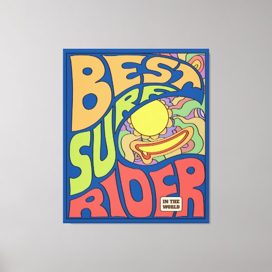 Toile Poster Best Surf Ever (Recto)