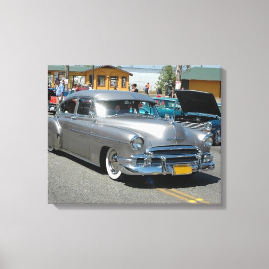 Toile Poster Chevrolet Fleetline 1950 (Recto)