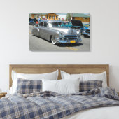 Toile Poster Chevrolet Fleetline 1950 (Insitu(Chambre))