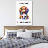TOILE POSTER, CHIEN POUR ANIMAUX (Insitu(Chambre))