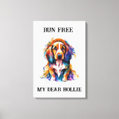 TOILE POSTER, CHIEN POUR ANIMAUX (Recto)