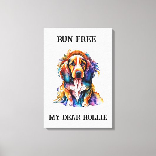 TOILE POSTER, CHIEN POUR ANIMAUX (Recto)