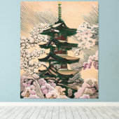 Toile Póster Cuadro Hokan Ji Japón (Insitu (Plancher de Bois))