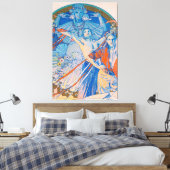 Toile Poster d'Alphonse Mucha pour le Sokol Festival (19 (Insitu(Chambre))