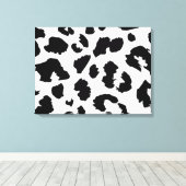 TOILE POSTER DE ANIMAL LEOPARD (Insitu (Plancher de Bois))