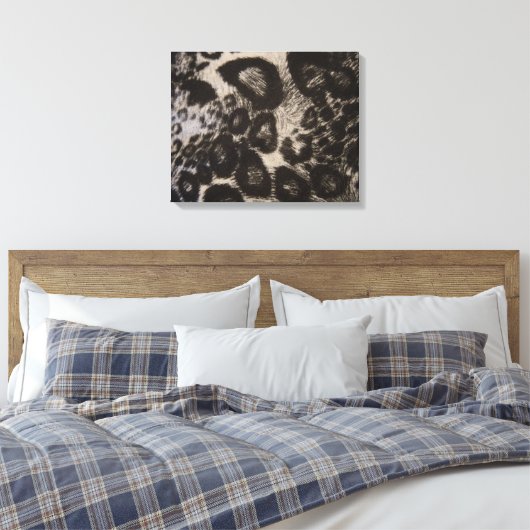TOILE POSTER DE ANIMAL NOIR (Insitu(Chambre))