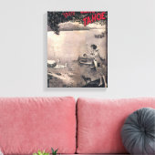 Toile Poster de bateau en bois (Insitu(Salon))