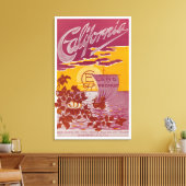 Toile Poster de Californie Land of Promise (Insitu(Salon))