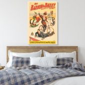 Toile Poster De Cirque Allemand vintage, 1900. (Insitu(Chambre))
