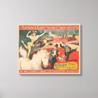 Poster De Cirque vintage De Miss Rose Meers
