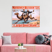 Toile Poster de la comédie musicale "At gay Coney Island (Insitu(Salon))