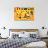 Toile Poster de la comédie "Une fille embauchée" (Insitu(Chambre))