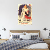 Toile Poster de la femme La Diaphane Powdering Face Prom (Insitu(Chambre))