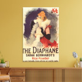 Toile Poster de la femme La Diaphane Powdering Face Prom (Insitu(Salon))