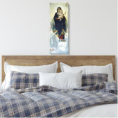 Toile Poster de la Vierge aux anges de Bougeureau (Insitu(Chambre))