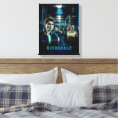 Toile Poster de l'allée inondable de Riverdale (Insitu(Chambre))