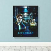 Toile Poster de l'allée inondable de Riverdale (Insitu (Plancher de Bois))