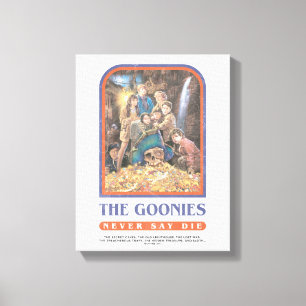 Toile Poster de l'anniversaire du trésor des Goonies
