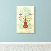 Toile Poster de Pagosa Folk 'N Bluegrass 2014 (Insitu (Plancher de Bois))