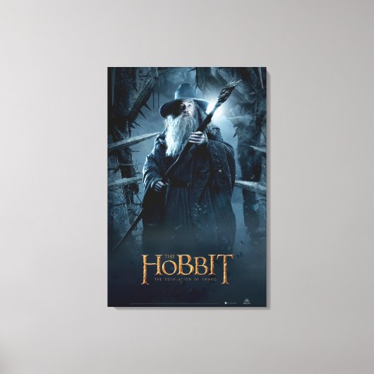 Toile Poster de personnage Gandalf 3 (Recto)