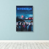 Toile Poster de Riverdale Outside Pop's Diner (Insitu (Plancher de Bois))