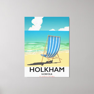 Toile poster de voyage de plage Holkham Norfolk