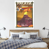 Toile Poster de voyage du Pacaya Volcano Guatemala (Insitu(Chambre))