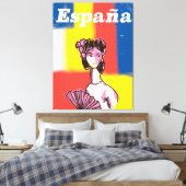 Toile poster de voyage España (Insitu(Chambre))