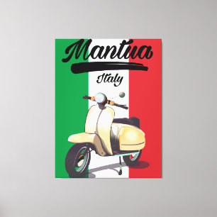 Toile poster de voyage Mantua Italie