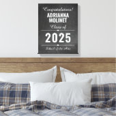 Toile Poster des diplômés de Modern Félicitations (Insitu(Chambre))